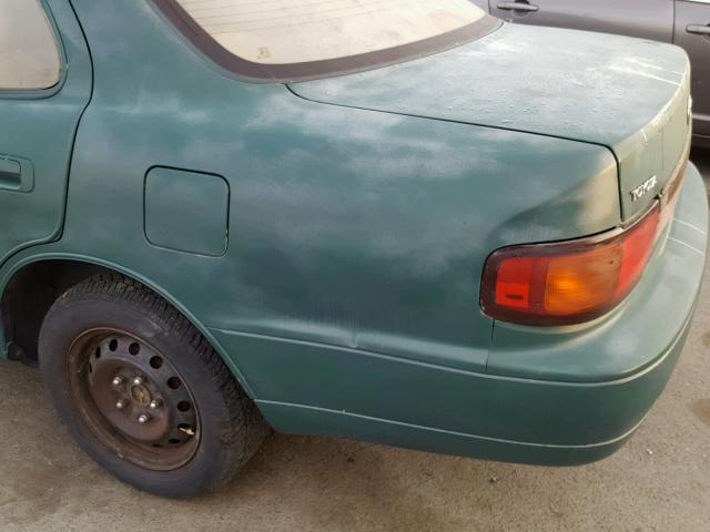 JT2SK12E1S0296238 - 1995 TOYOTA CAMRY LE GREEN photo 9