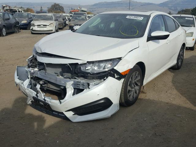 19XFC2F7XHE227118 - 2017 HONDA CIVIC EX WHITE photo 2