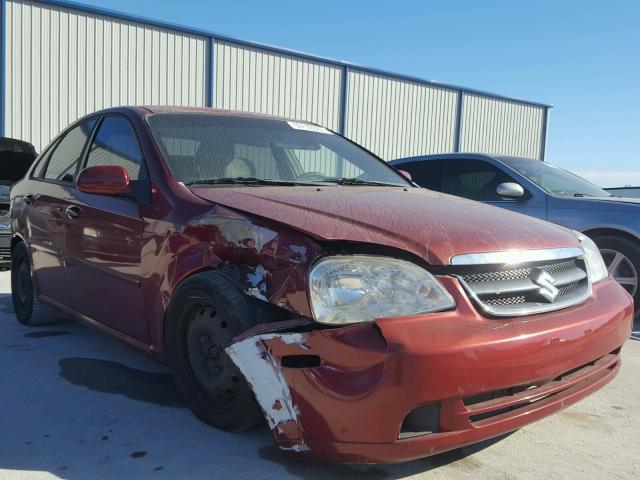 KL5JD56Z67K713484 - 2007 SUZUKI FORENZA BA RED photo 1