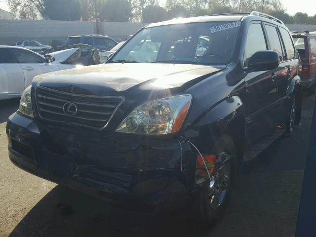 JTJBT20XX60114330 - 2006 LEXUS GX 470 BLACK photo 2