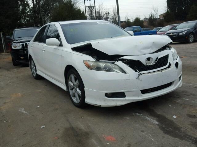 4T1BE46K18U734382 - 2008 TOYOTA CAMRY CE WHITE photo 1