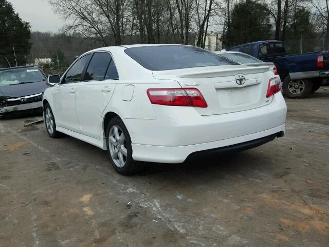 4T1BE46K18U734382 - 2008 TOYOTA CAMRY CE WHITE photo 3