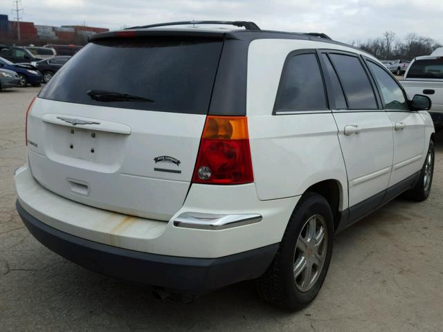 2C8GF68404R335843 - 2004 CHRYSLER PACIFICA WHITE photo 4