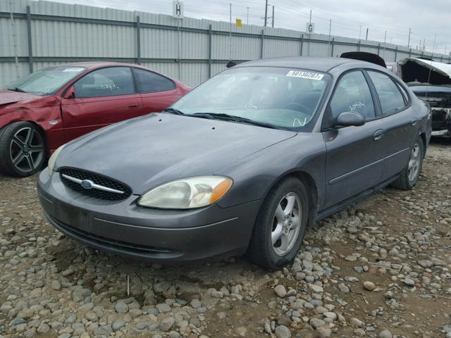 1FAFP55212G248089 - 2002 FORD TAURUS SES GRAY photo 2