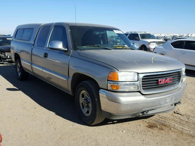 1GTEC19T51E287033 - 2001 GMC NEW SIERRA GOLD photo 1