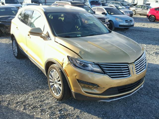 5LMCJ2A96FUJ01735 - 2015 LINCOLN MKC GOLD photo 1