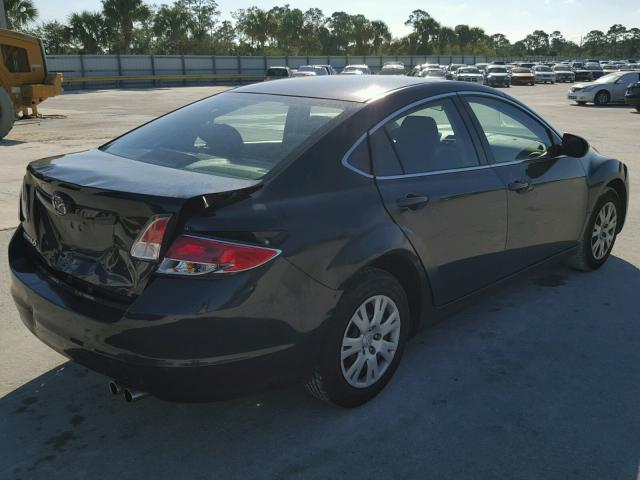 1YVHZ8BH5C5M42347 - 2012 MAZDA 6 I GRAY photo 4