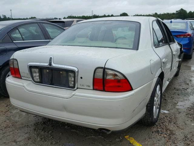 1LNHM87A35Y638185 - 2005 LINCOLN LS 白色 照片 4
