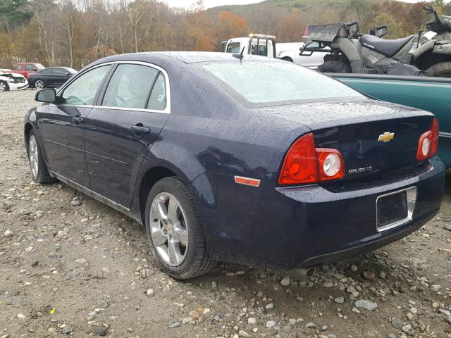 1G1ZD5E16BF215949 - 2011 CHEVROLET MALIBU 2LT BLUE photo 3