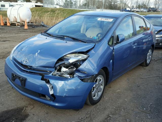 JTDKB20U157023156 - 2005 TOYOTA PRIUS BLUE photo 2