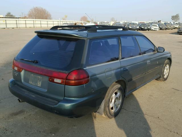 4S3BK6351S6312776 - 1995 SUBARU LEGACY L/O GREEN photo 4