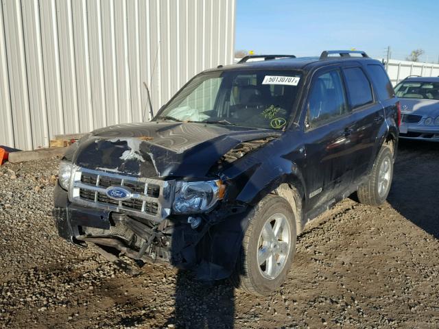 1FMCU94188KA77834 - 2008 FORD ESCAPE LIM GRAY photo 2