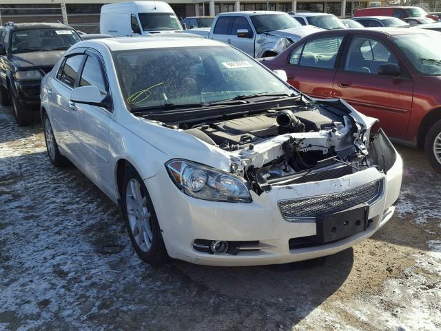 1G1ZE5E70BF384401 - 2011 CHEVROLET MALIBU LTZ WHITE photo 1