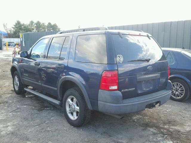 1FMZU72K14UB50101 - 2004 FORD EXPLORER X BLUE photo 3