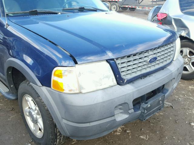 1FMZU72K14UB50101 - 2004 FORD EXPLORER X BLUE photo 9