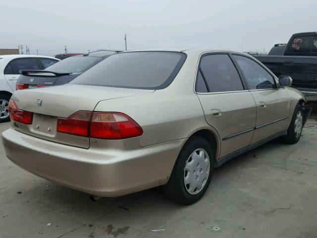 1HGCG5548YA041100 - 2000 HONDA ACCORD LX BEIGE photo 4