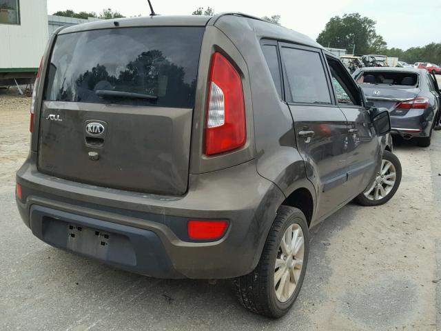 KNDJT2A61D7570130 - 2013 KIA SOUL + BROWN photo 4