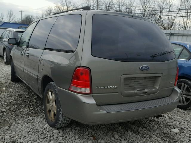 2FMZA52226BA34895 - 2006 FORD FREESTAR S GREEN photo 3