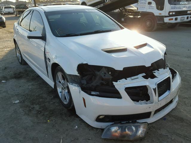 6G2EC57Y29L307047 - 2009 PONTIAC G8 GT WHITE photo 1