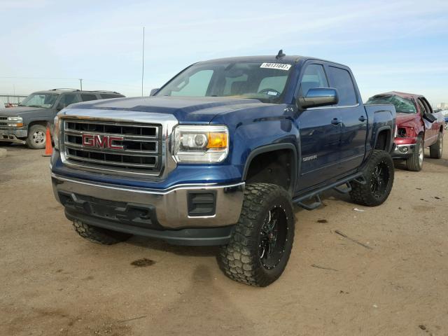 3GTU2UEC8FG401032 - 2015 GMC SIERRA K15 BLUE photo 2