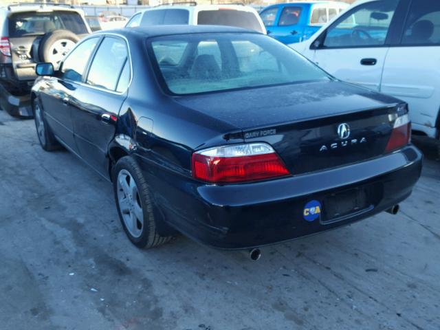 19UUA56863A085533 - 2003 ACURA 3.2TL TYPE BLACK photo 3