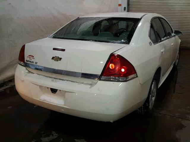 2G1WT57N191261003 - 2009 CHEVROLET IMPALA 1LT WHITE photo 4