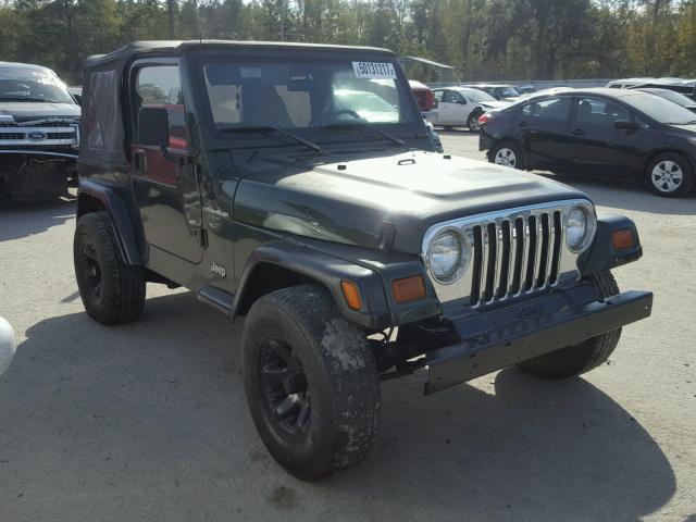 1J4FY29P4VP407844 - 1997 JEEP WRANGLER / GREEN photo 1