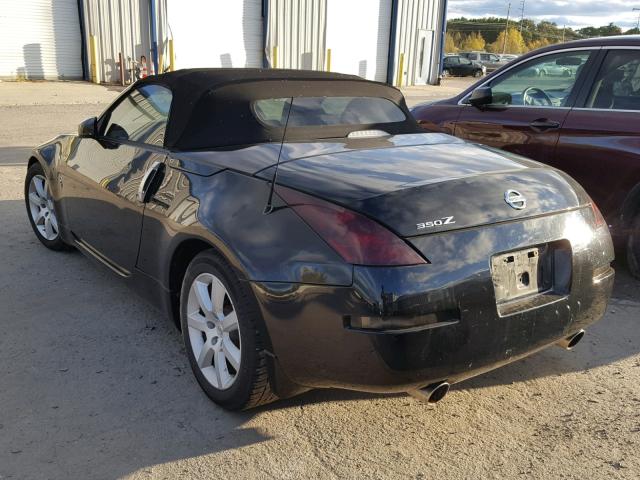 JN1AZ36A15M755057 - 2005 NISSAN 350Z ROADS BLACK photo 3