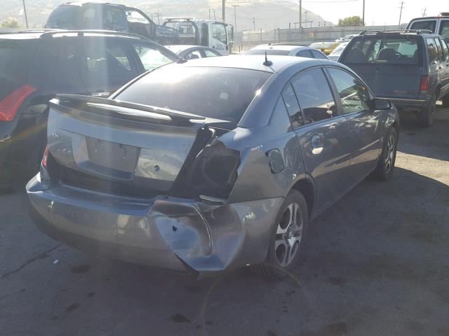 1G8AL54F55Z104777 - 2005 SATURN ION LEVEL SILVER photo 4
