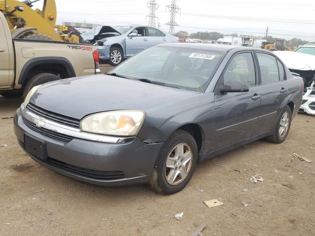 1G1ZT54854F201691 - 2004 CHEVROLET MALIBU LS Boz foto 2