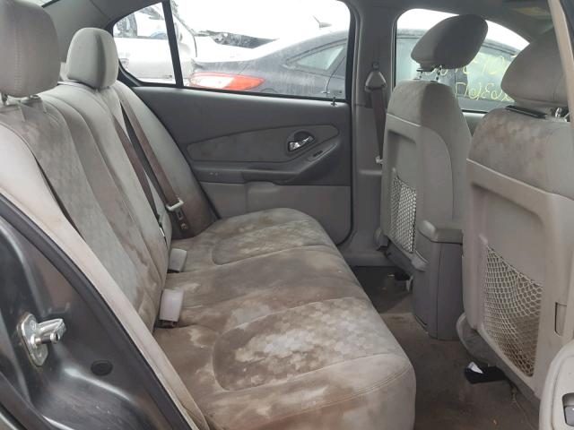 1G1ZT54854F201691 - 2004 CHEVROLET MALIBU LS Boz foto 6