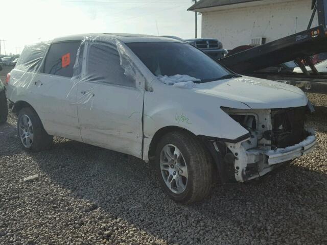 2HNYD28648H546541 - 2008 ACURA MDX TECHNO WHITE photo 1