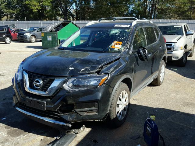 KNMAT2MV5HP536569 - 2017 NISSAN ROGUE S BLACK photo 2