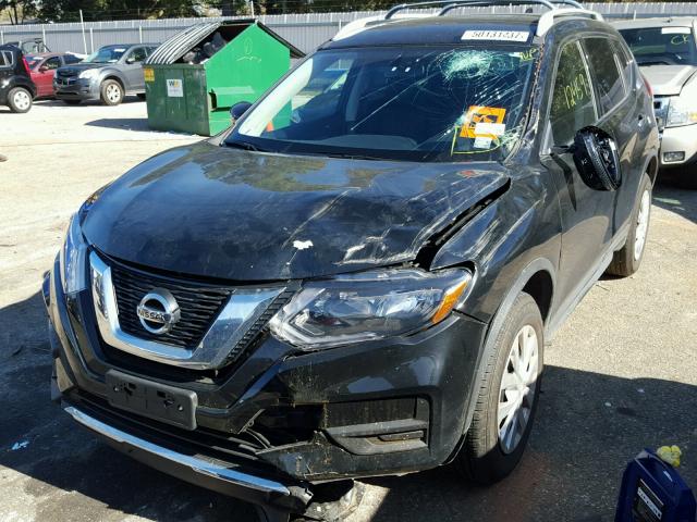 KNMAT2MV5HP536569 - 2017 NISSAN ROGUE S BLACK photo 9