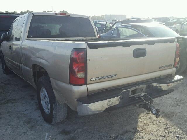 2GCEC19TX41208381 - 2004 CHEVROLET SILVERADO GOLD photo 3