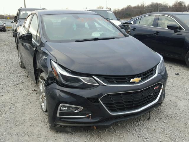 1G1BE5SM5H7143545 - 2017 CHEVROLET CRUZE LT BLACK photo 1