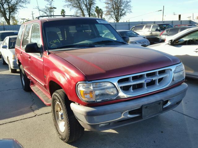 1FMDU32P5VZA91864 - 1997 FORD EXPLORER RED photo 1