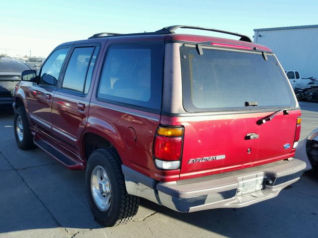 1FMDU32P5VZA91864 - 1997 FORD EXPLORER RED photo 3