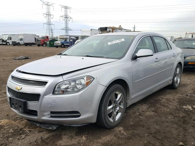 1G1ZH57B09F224019 - 2009 CHEVROLET MALIBU 1LT SILVER photo 2
