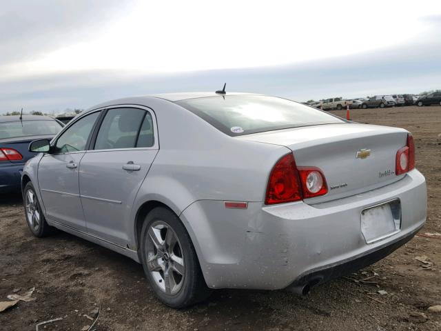 1G1ZH57B09F224019 - 2009 CHEVROLET MALIBU 1LT SILVER photo 3