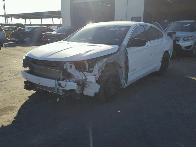 2G11Y5SL8E9111502 - 2014 CHEVROLET IMPALA LS WHITE photo 2