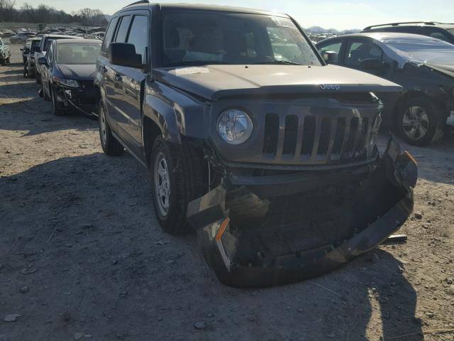 1C4NJPBA1HD118449 - 2017 JEEP PATRIOT SP GRAY photo 1