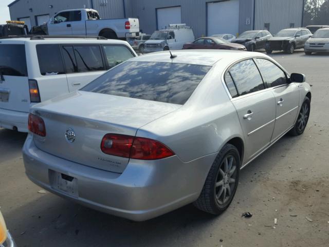 1G4HD57226U238005 - 2006 BUICK LUCERNE CX SILVER photo 4