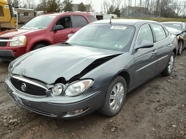 2G4WC532051283258 - 2005 BUICK LACROSSE C GRAY photo 2