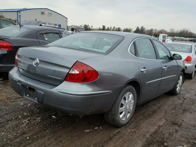 2G4WC532051283258 - 2005 BUICK LACROSSE C GRAY photo 4