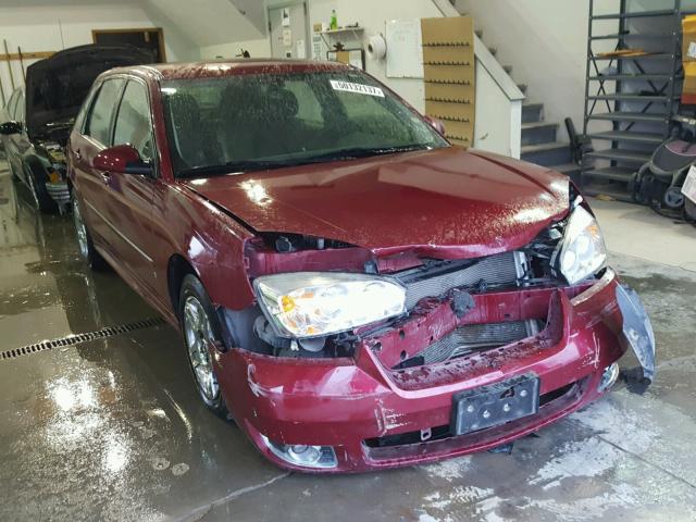 1G1ZT61826F255611 - 2006 CHEVROLET MALIBU MAX MAROON photo 1