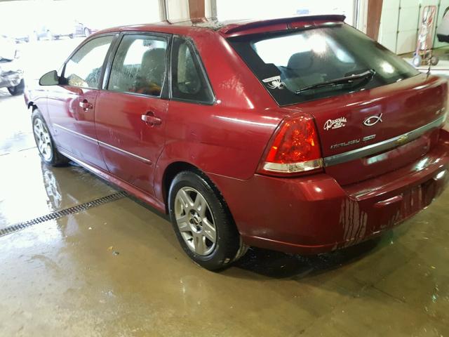 1G1ZT61826F255611 - 2006 CHEVROLET MALIBU MAX MAROON photo 3