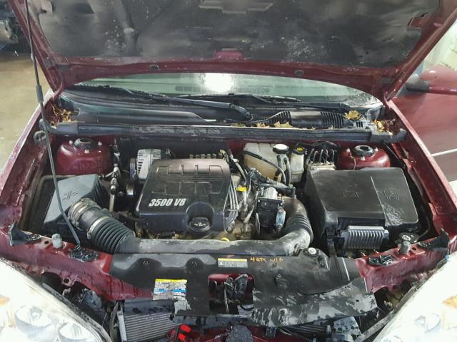 1G1ZT61826F255611 - 2006 CHEVROLET MALIBU MAX MAROON photo 7