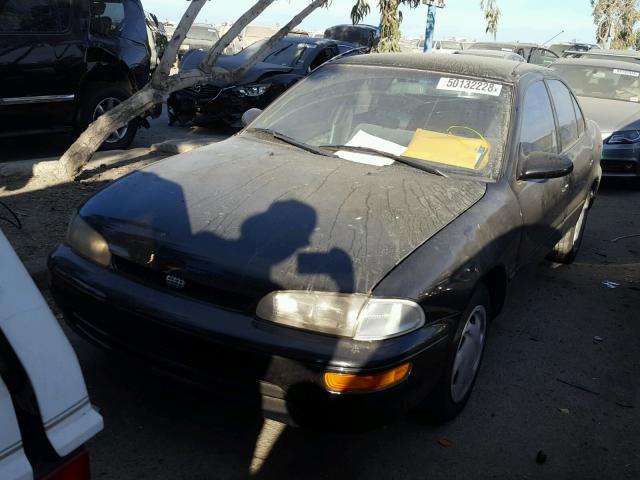 1Y1SK5268TZ039867 - 1996 GEO PRIZM BASE BLACK photo 2