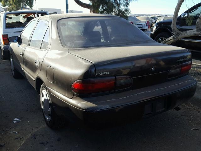 1Y1SK5268TZ039867 - 1996 GEO PRIZM BASE BLACK photo 3